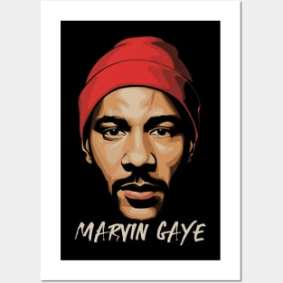 Marvin Gaye // 90s Style Posters and Art